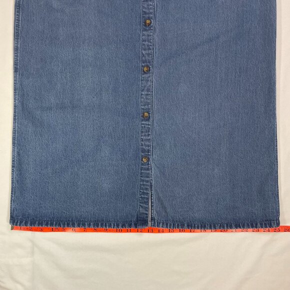 Charter Club Maxi Denim Skirt- Size 16 - Picture 9 of 12